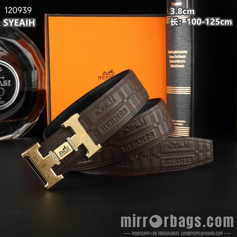 Replica Hermes belt 38mmX100-125cm 8L072005