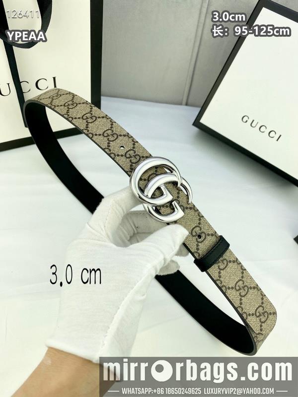 Replica Gucci belt 30mmX95-125cm 8L19