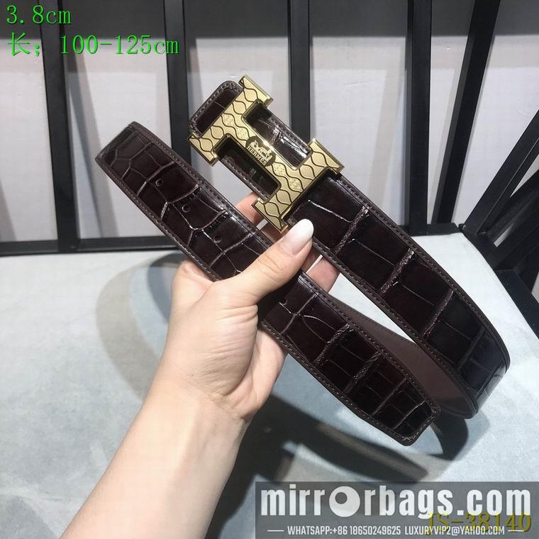 Replica Hermes Belt 38mm 100-125cm 8L04