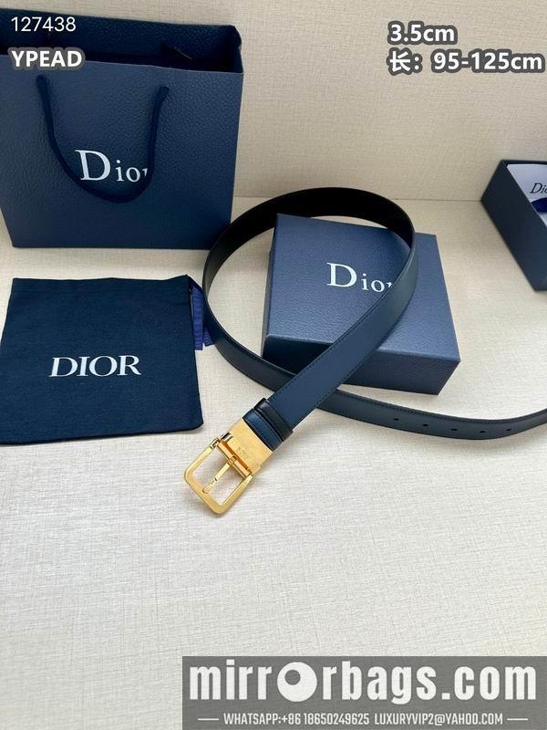 Replica Dior belt 35mmX95-125cm 8L34
