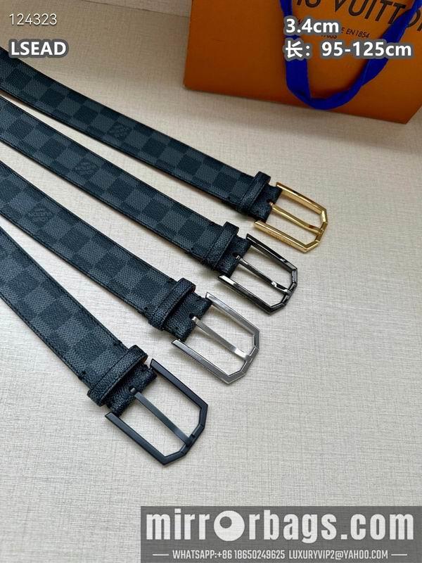 Replica LV belt 34mmX95-125cm 8L23