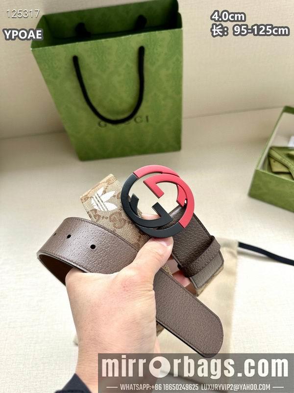 Replica Gucci belt 40mmX95-125cm 8L80