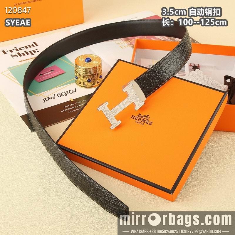 Replica Hermes belt 自动带35mmX95-125cm 8L072009