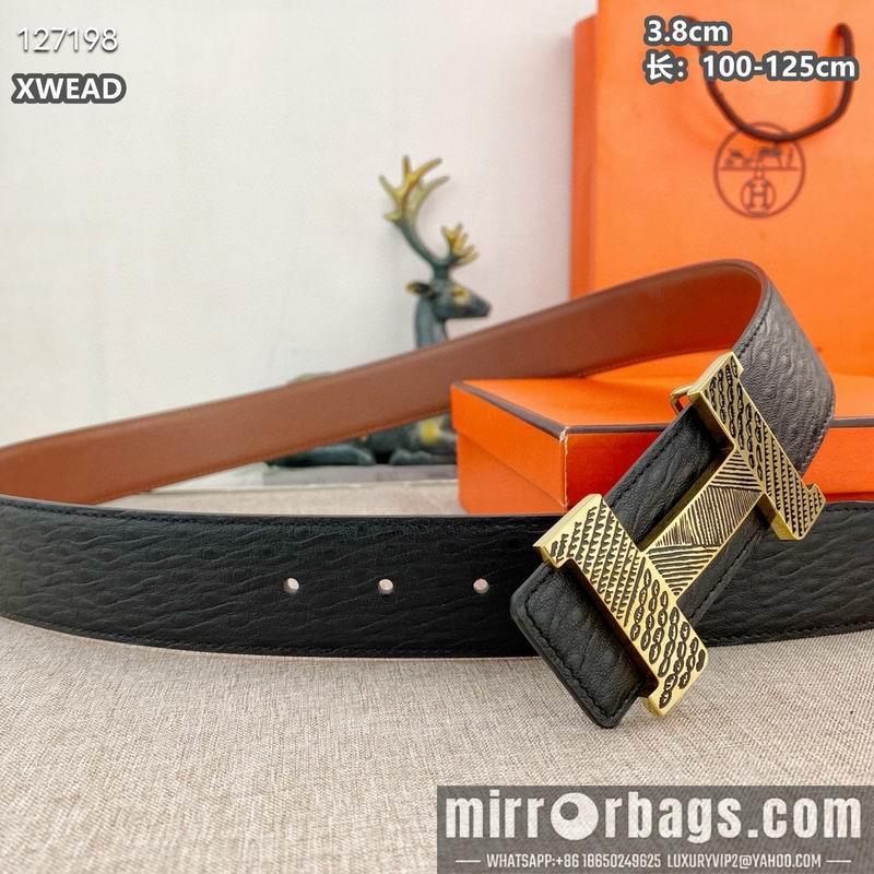 Replica Hermes belt 38mmX100-125cm 8L50