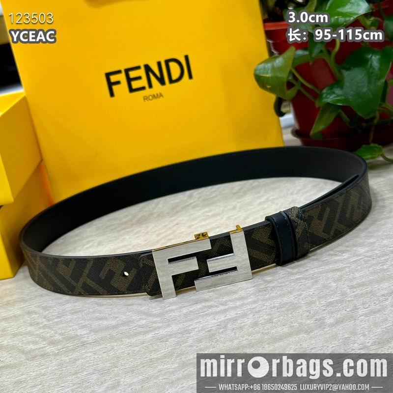 Replica Fendi belt 30mmX95-115cm 8L20