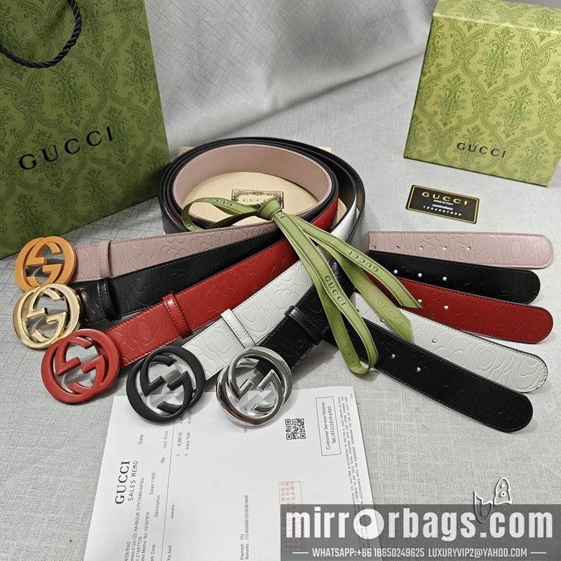 Replica Gucci belt 38mmX90-125cm lb100601