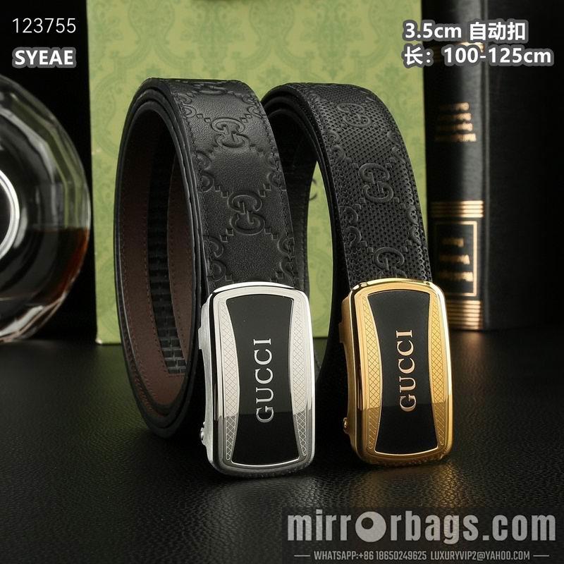 Replica Gucci belt 35mmX100-125cm 8L55