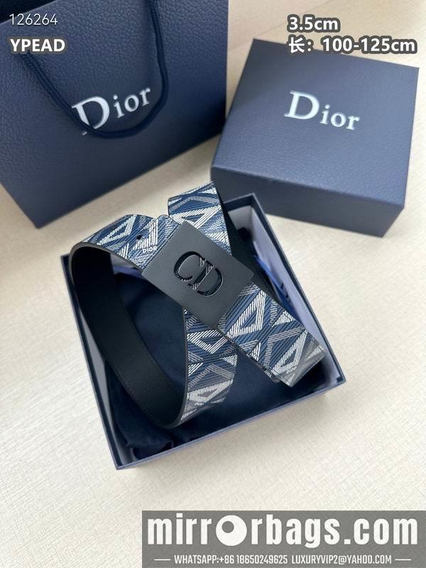 Replica Dior belt 35mmX100-125cm 8L28