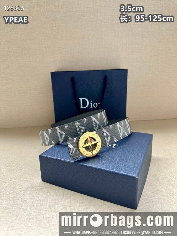 Replica Dior belt 35mmX95-125cm 8L18