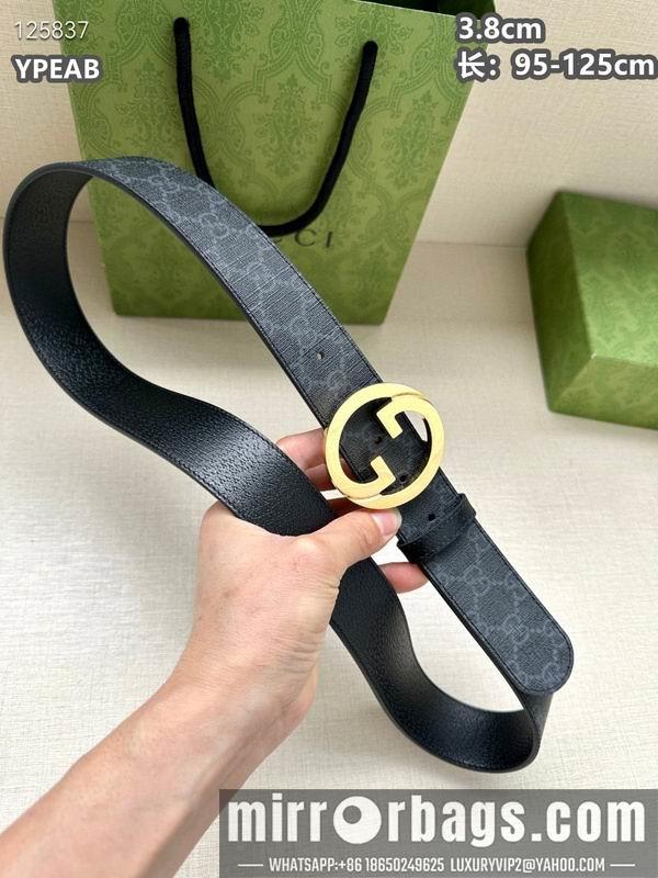 Replica Gucci belt 38mmX95-125cm 8L08