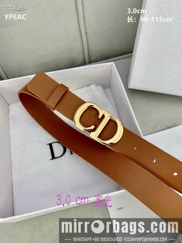 Replica Dior Belt 30mmX90-115cm 8L07