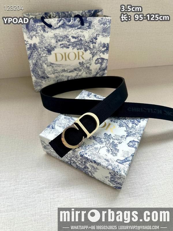 Replica Dior belt 35mmX95-125cm 8L23