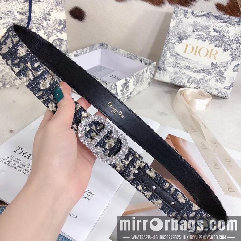 Replica Dior Belt 30mmX95-110cm 7d05