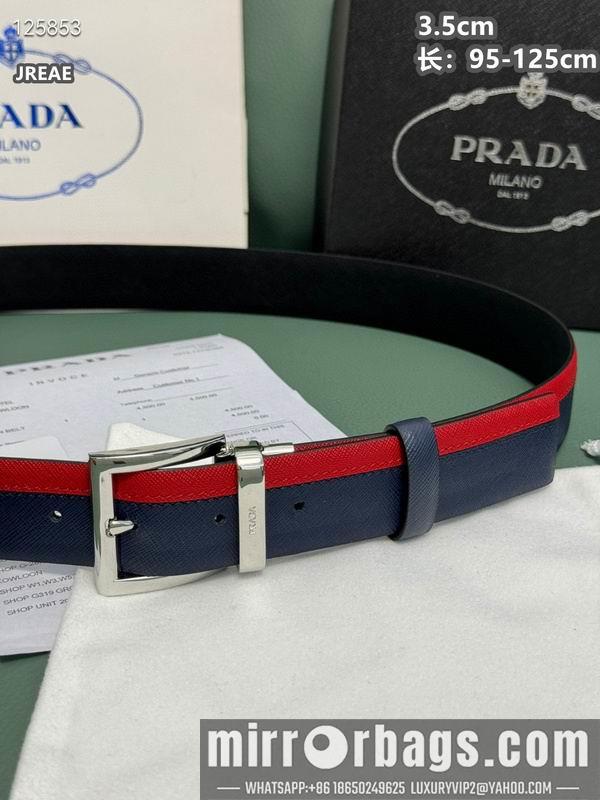 Replica Prada belt 35mmX95-125cm 8L44