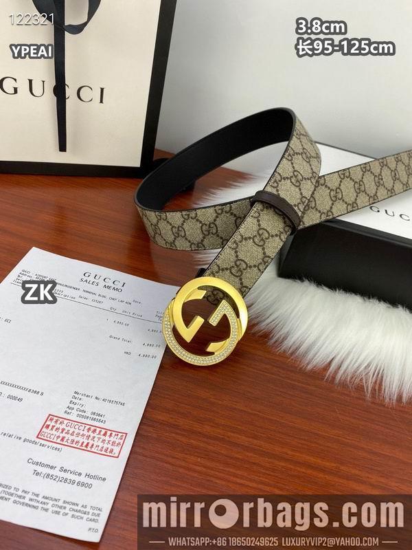 Replica Gucci belt 38mmX95-125cm 8L20