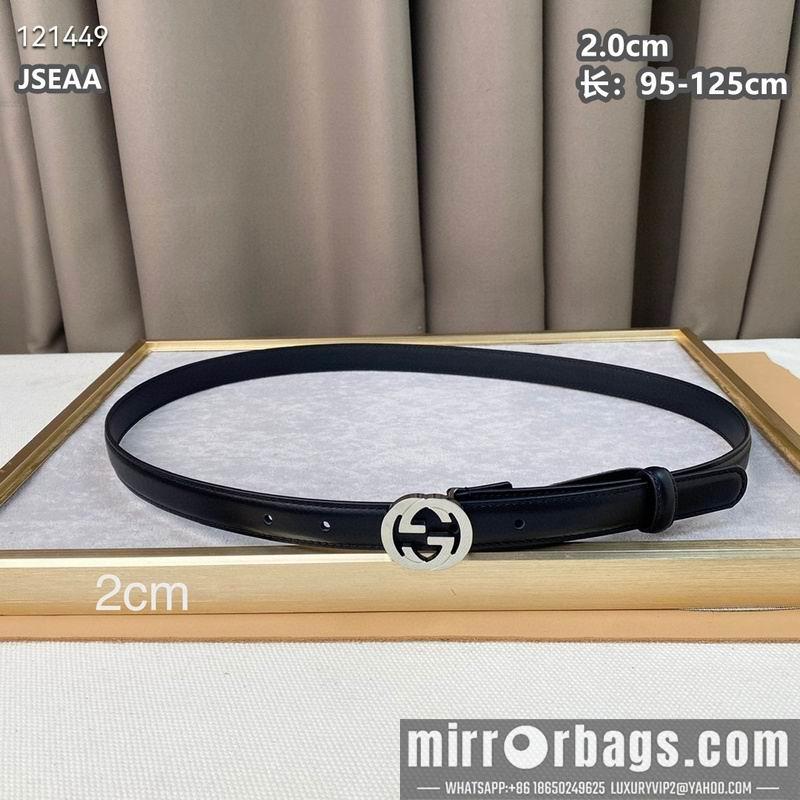Replica Gucci belt 20mmX95-125cm 8L16