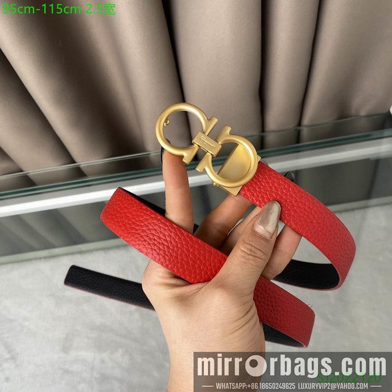 Replica Ferragamo belt 25mmX95-115cm 7D052801