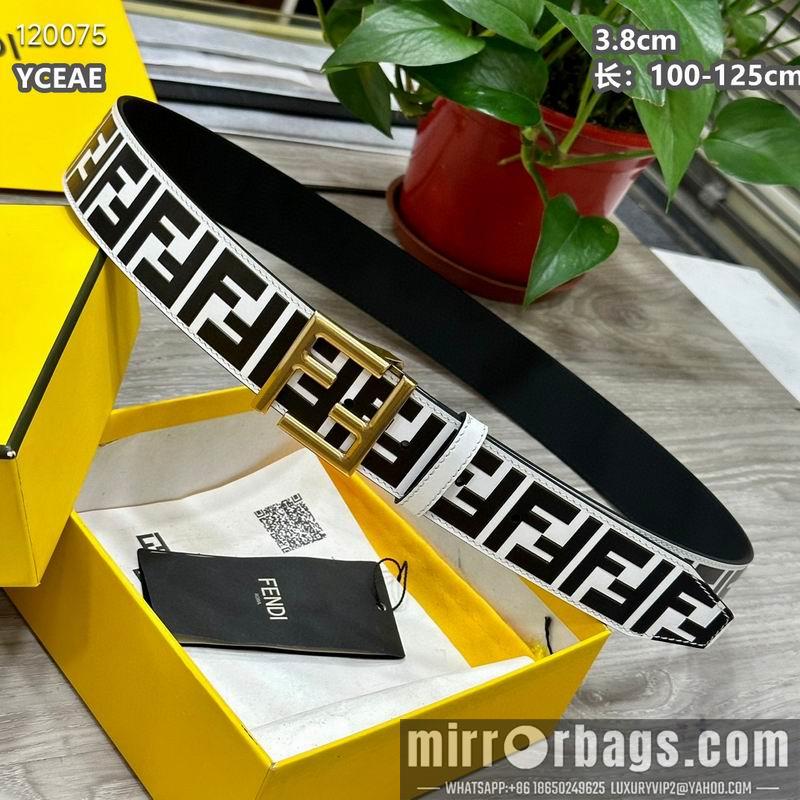 Replica Fendi belt 38mmX100-125cm 8L09