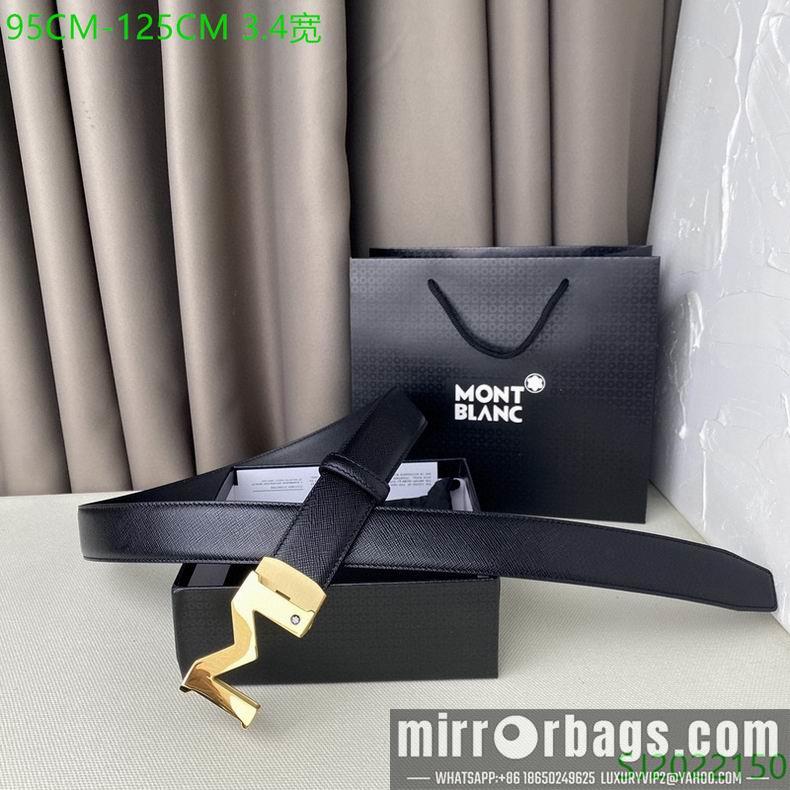 Replica Montblanc Belt 34mmX95-125CM 7D26