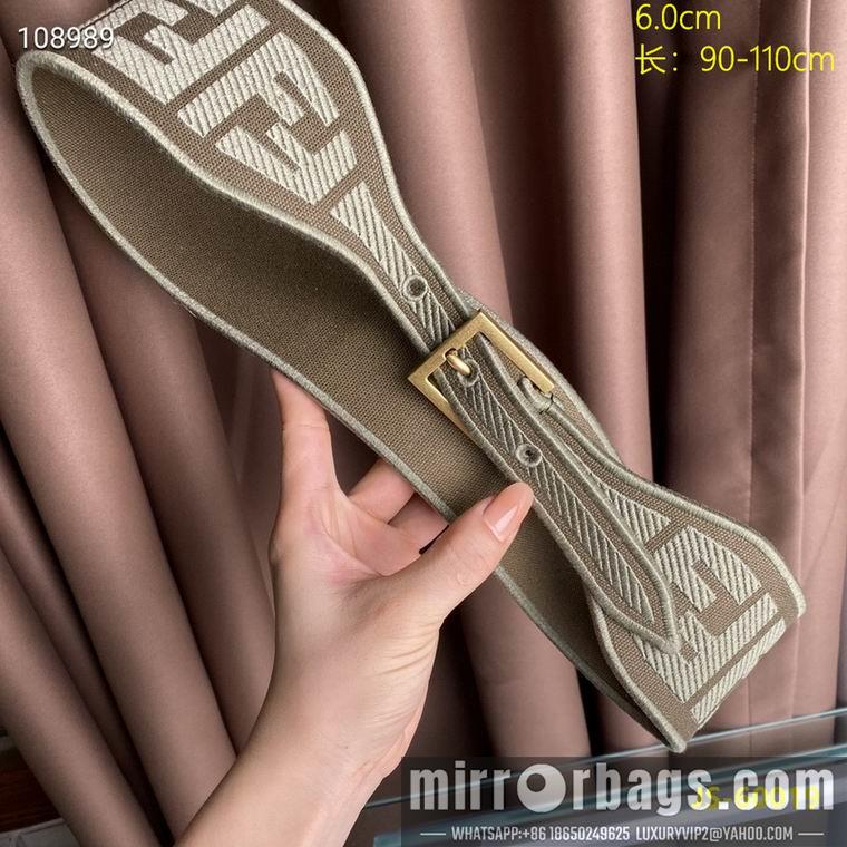 Replica Fendi Belt 60mmX90-110cm 8L02