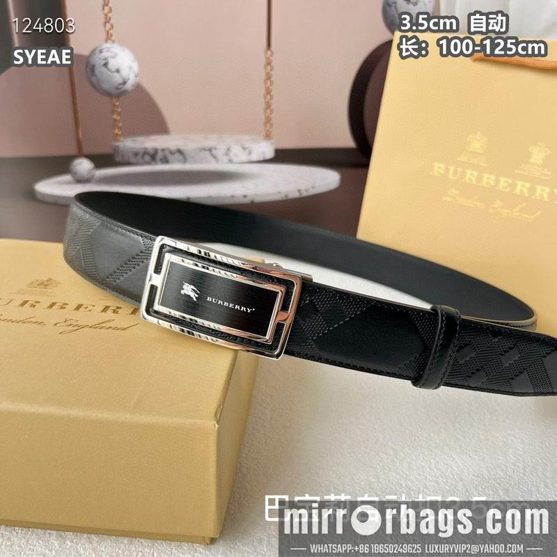 Replica Burberry belt 35mmX100-125cm 8L71
