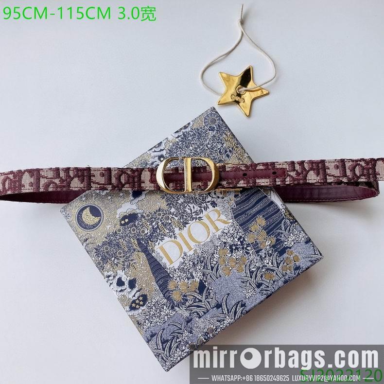 Replica Dior Belt 30mmX95-115cm 7d30