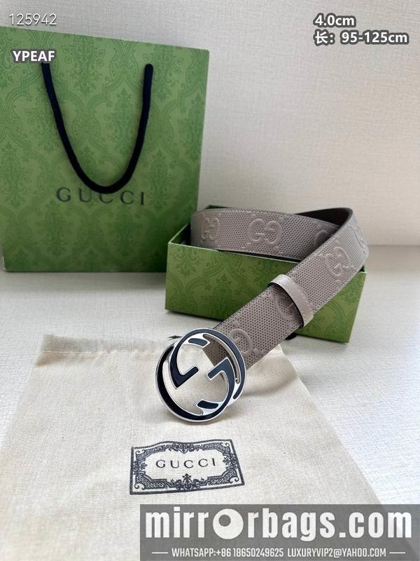 Replica Gucci belt 40mmX95-125cm 8L75