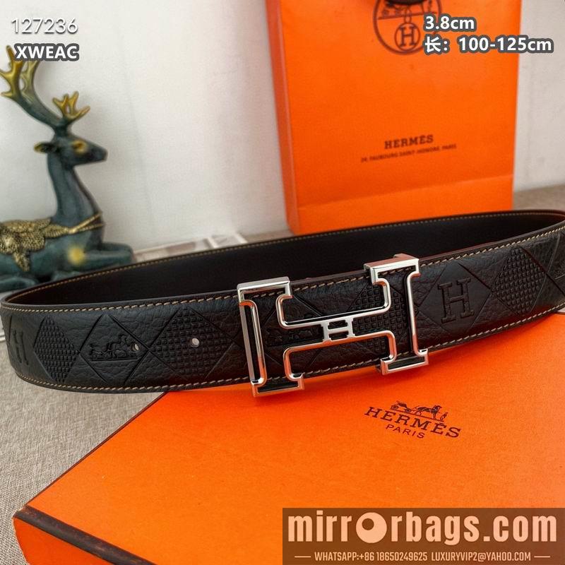 Replica Hermes belt 38mmX100-125cm 8L46