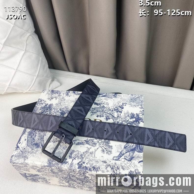 Replica Dior Belt 35mm 95-125cm 8L13