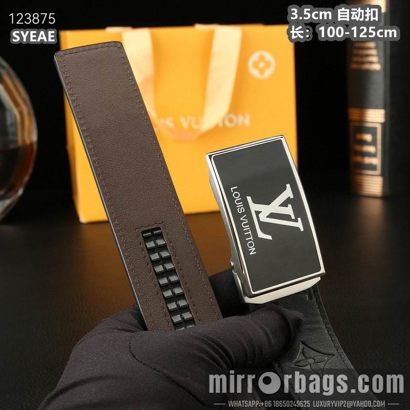 Replica LV belt 35mmX100-125cm 8L49