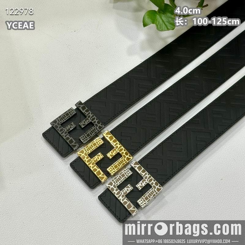 Replica Fendi belt 40mmX100-125cm 8L79