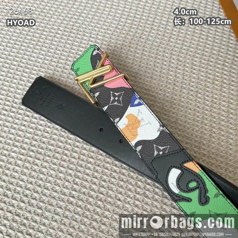 Replica LV belt 40mmX100-125cm 8L32