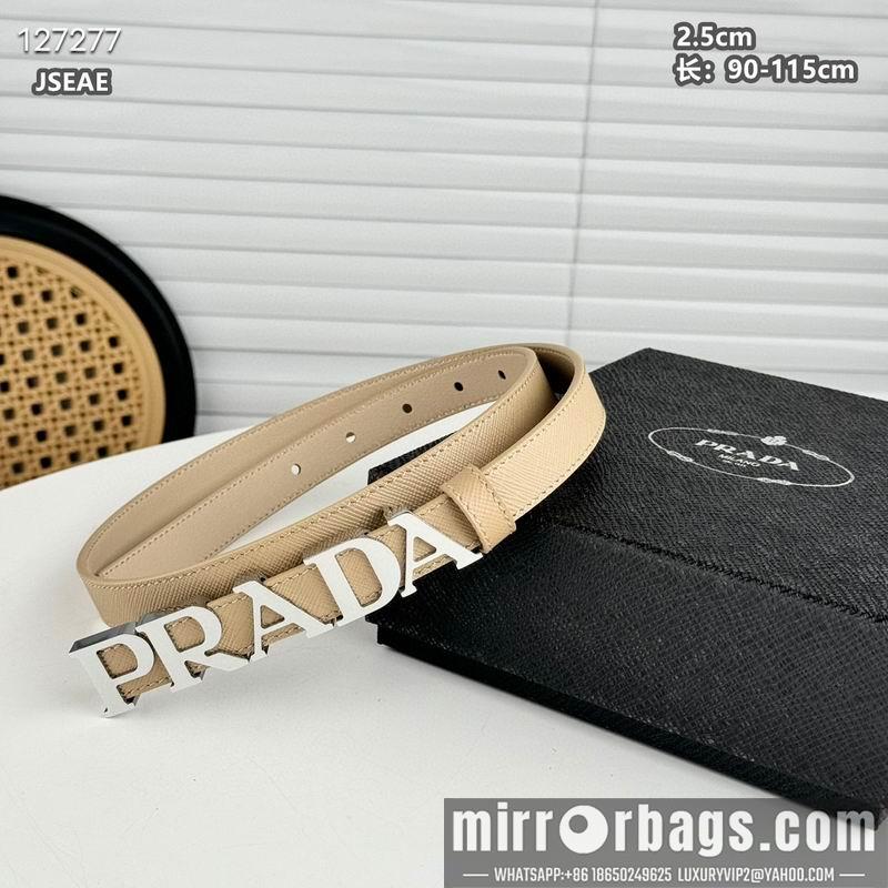 Replica Prada belt 25mmX90-115cm 8L04