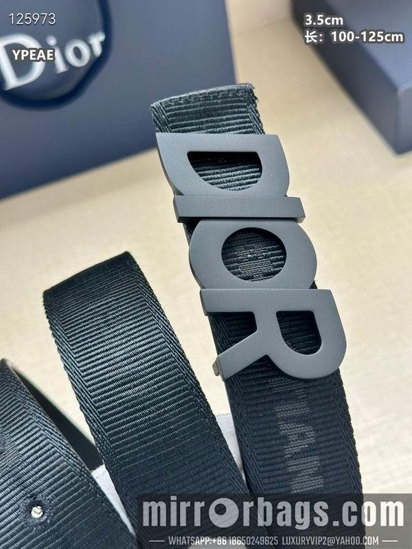 Replica Dior belt 35mmX100-125cm 8L29
