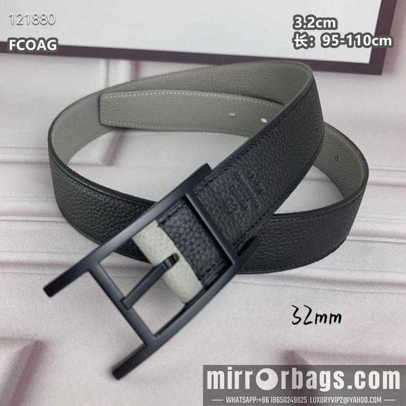 Replica Hermes belt 32mmX95-110cm 8L27