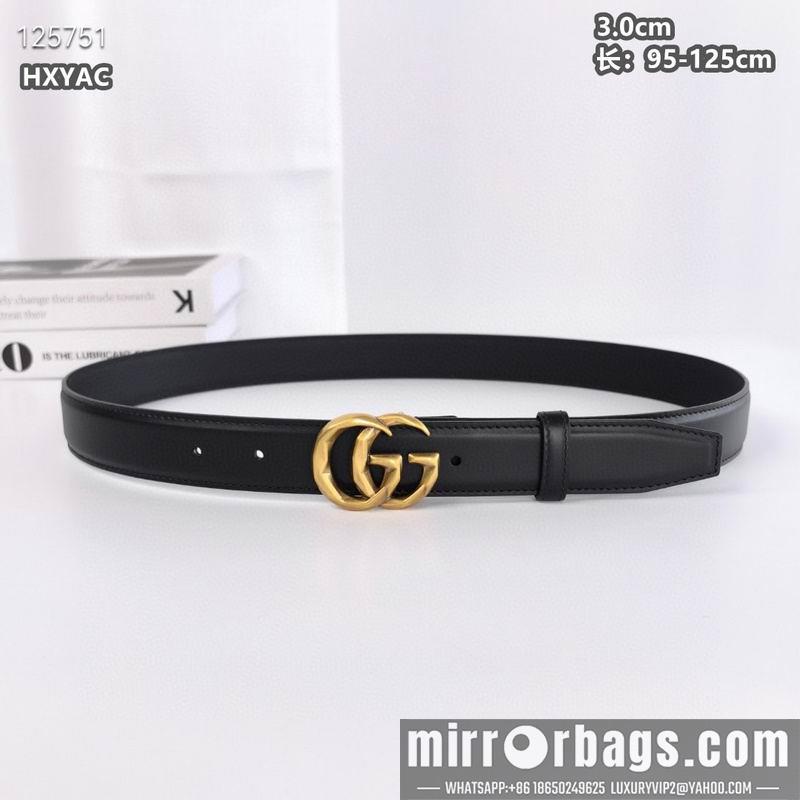 Replica Gucci belt 30mmX95-125cm 8L21