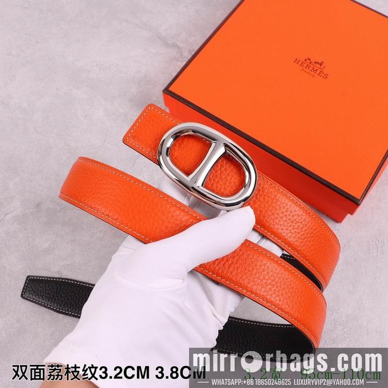Replica Hermes Belt 32mmX95-110cm 7D24