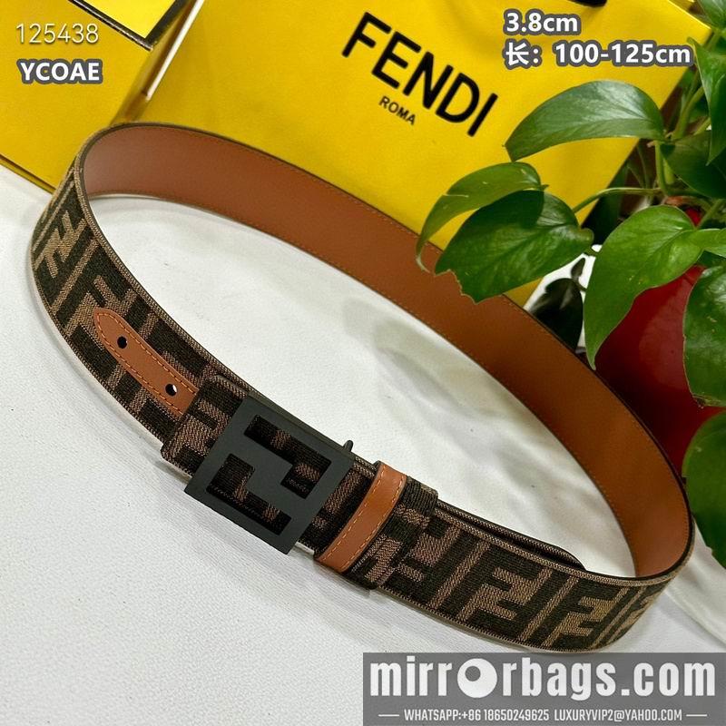 Replica Fendi belt 38mmX100-125cm 8L14