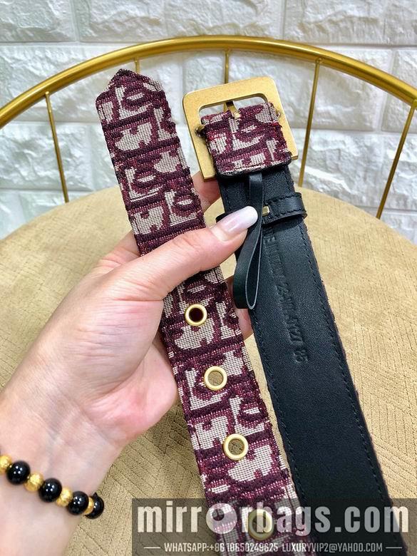 Replica Dior Belt 34mmX95-125cm 7D23