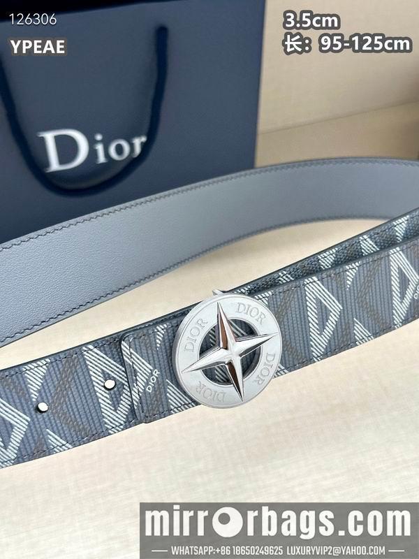 Replica Dior belt 35mmX95-125cm 8L18