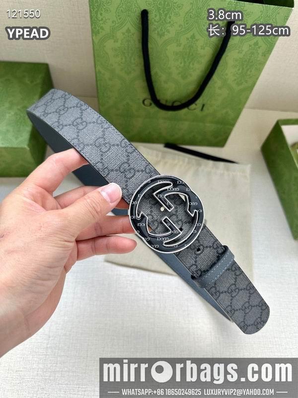 Replica Gucci belt 38mmX95-125cm 8L13