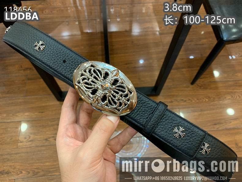 Replica Chrome Hearts belt 38mmX100-125cm 8L06