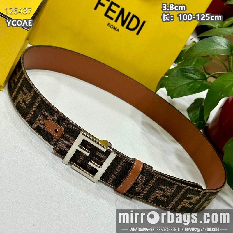 Replica Fendi belt 38mmX100-125cm 8L15