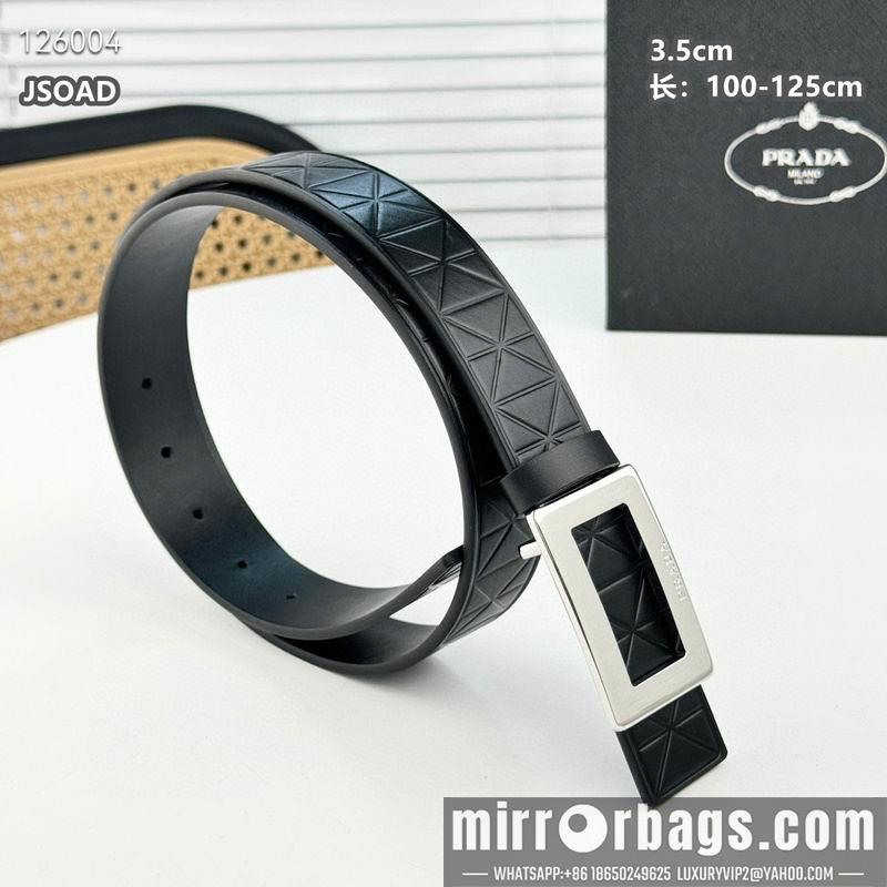 Replica Prada belt 35mmX100-125cm 8L35