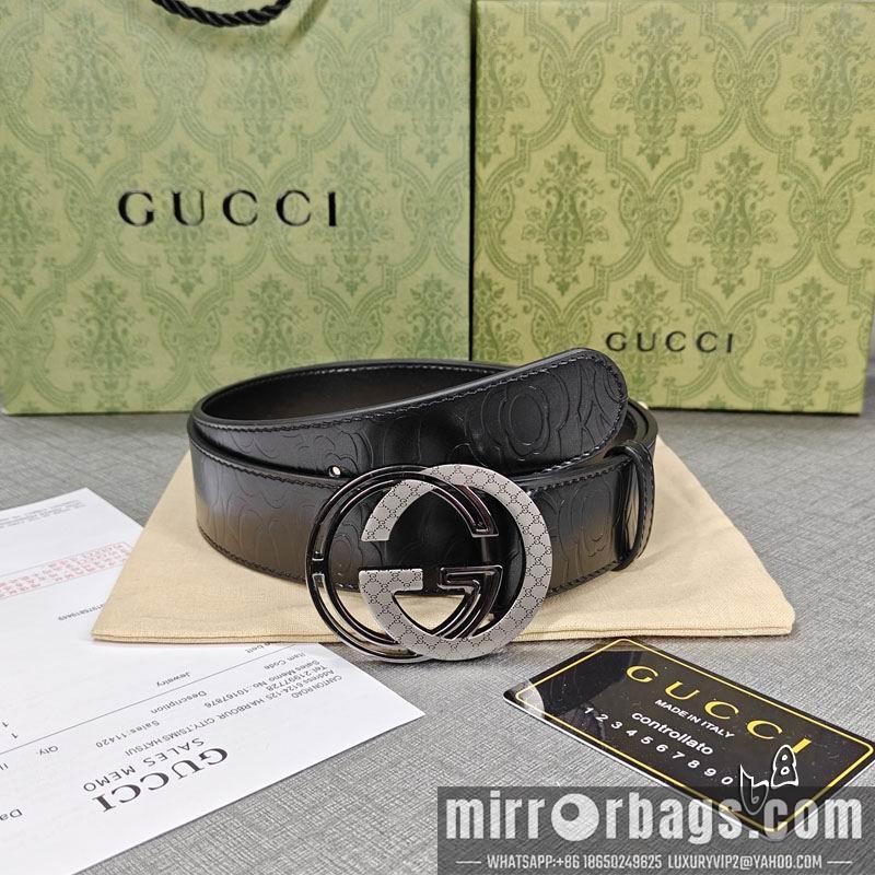 Replica Gucci belt 38mmX90-125cm lb100602