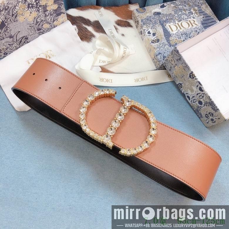 Replica Dior Belt 70mmX95-125cm 7d06