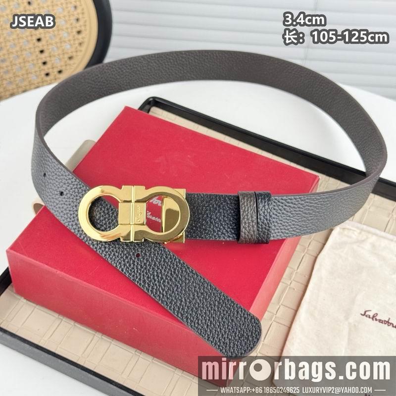 Replica Ferragamo belt 34mmX105-125cm 8L10