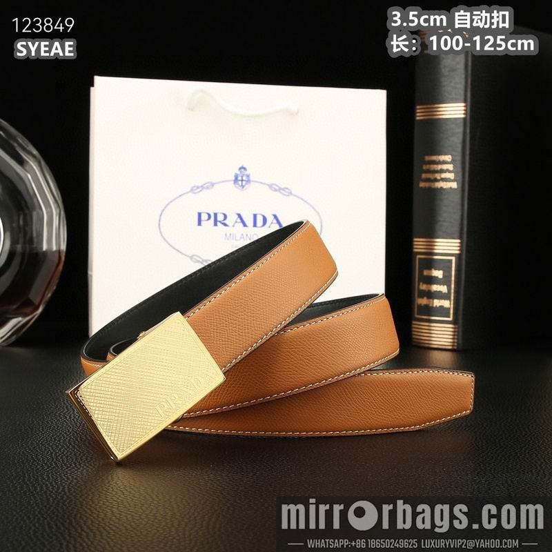 Replica Prada belt 35mmX100-125cm 8L59