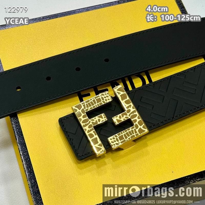 Replica Fendi belt 40mmX100-125cm 8L79