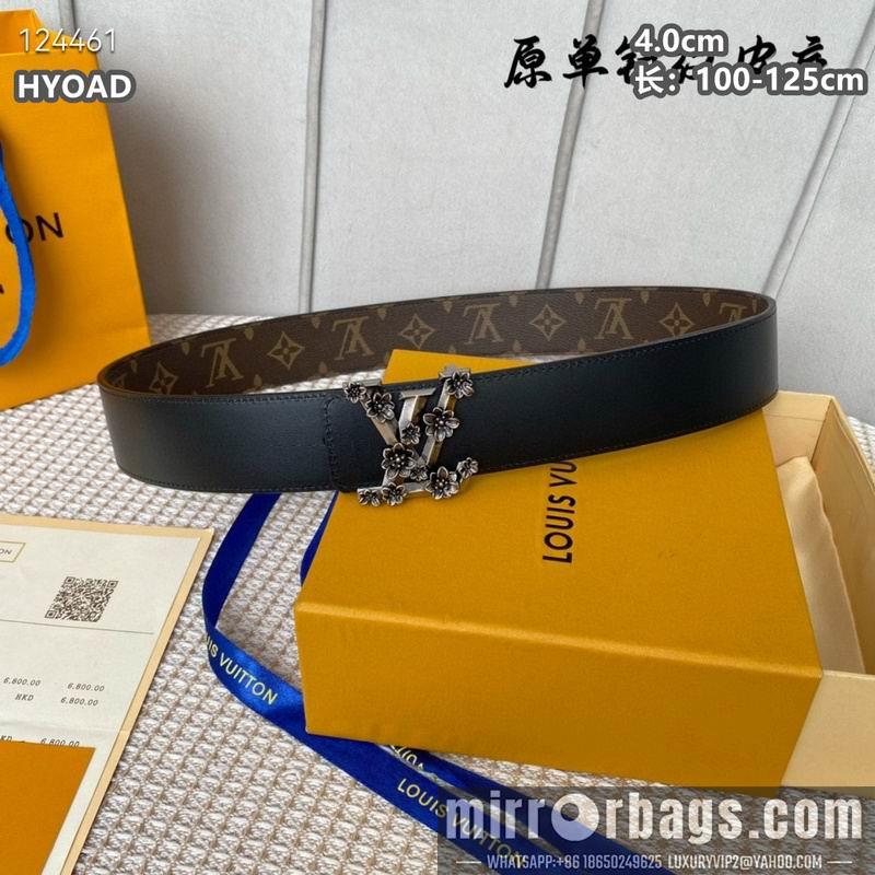 Replica LV belt 40mmX100-125cm 8L55